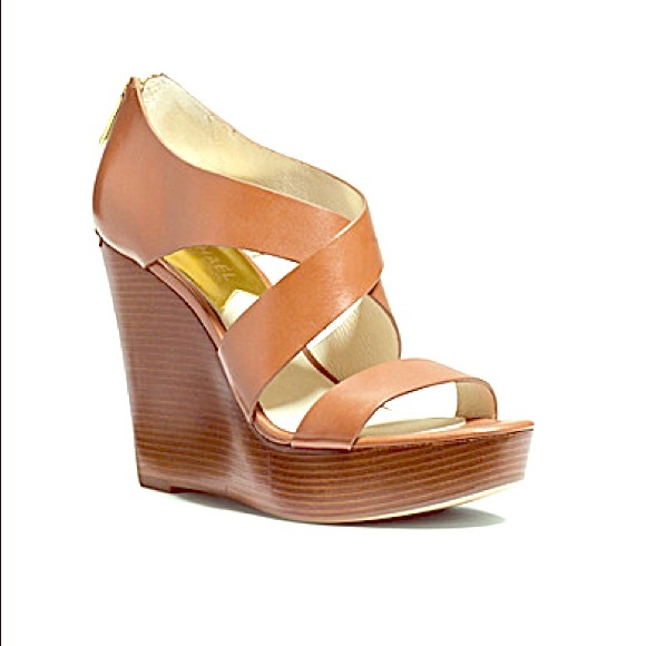 michael kors elena wedge